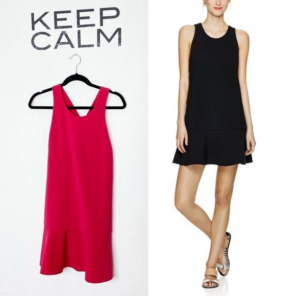 Aritzia Dresses & Skirts - Aritzia Wilfred Quatrain Dress Hot Pink Scoop Tank
